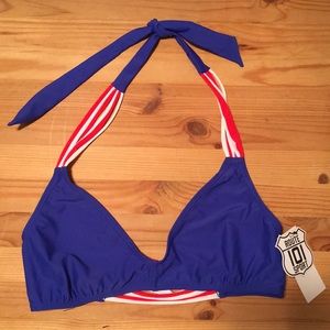 Route 101 Halter Bikini Patriotic Red White Blue